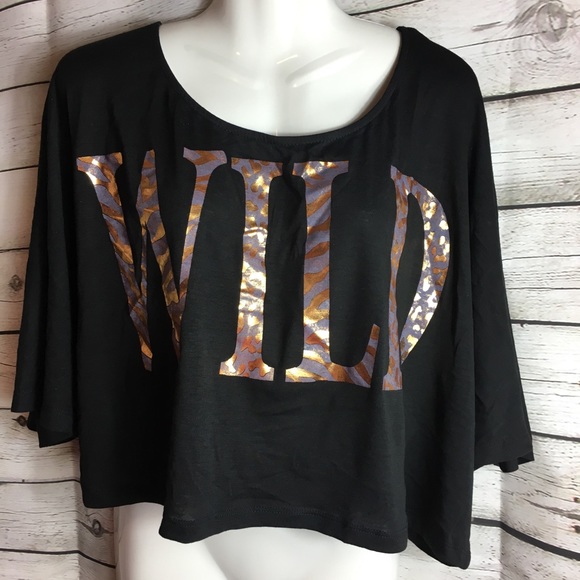 cleo Tops - Wow Plus size Crop Top